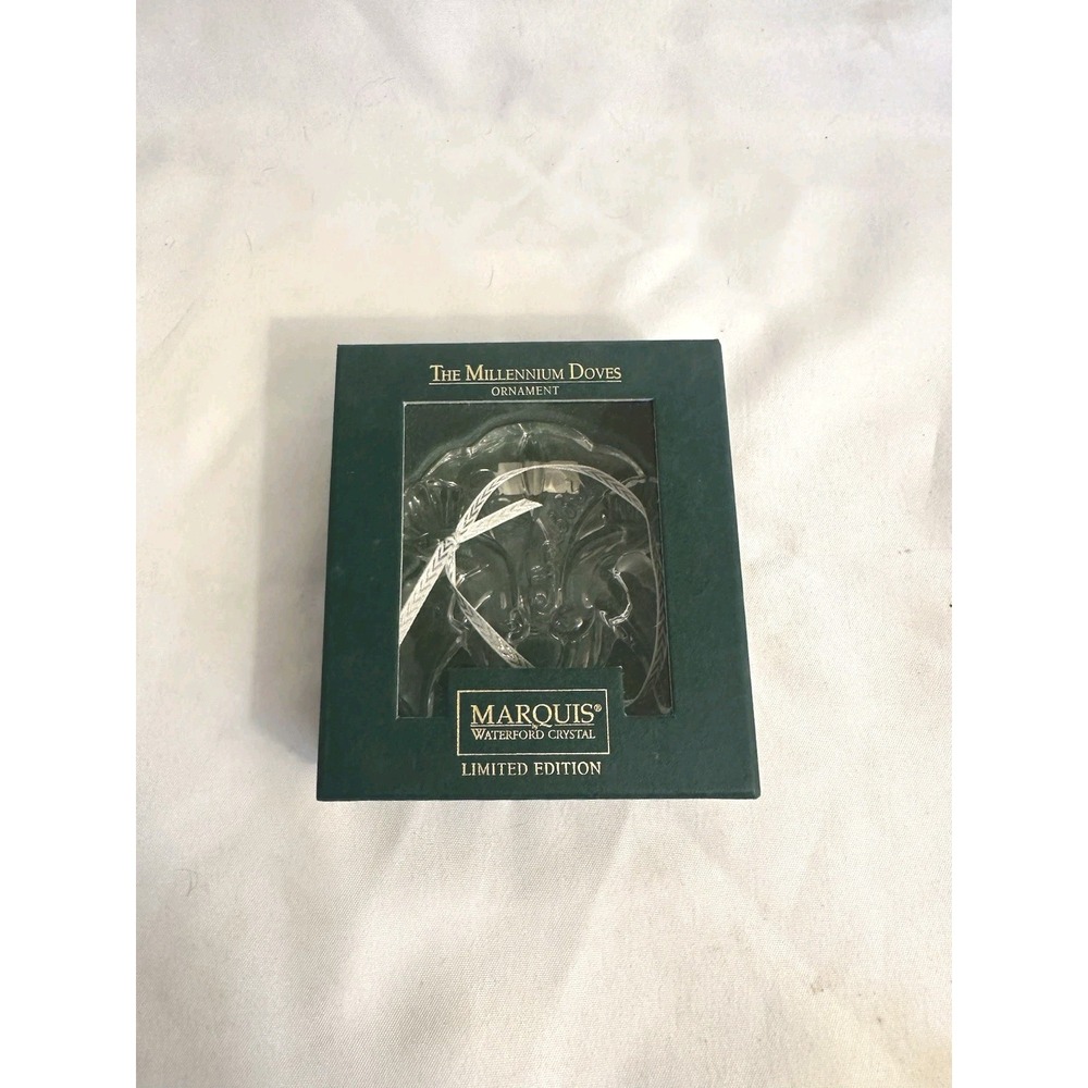 Marquis Waterford The Millennium Doves Crystal Ornament